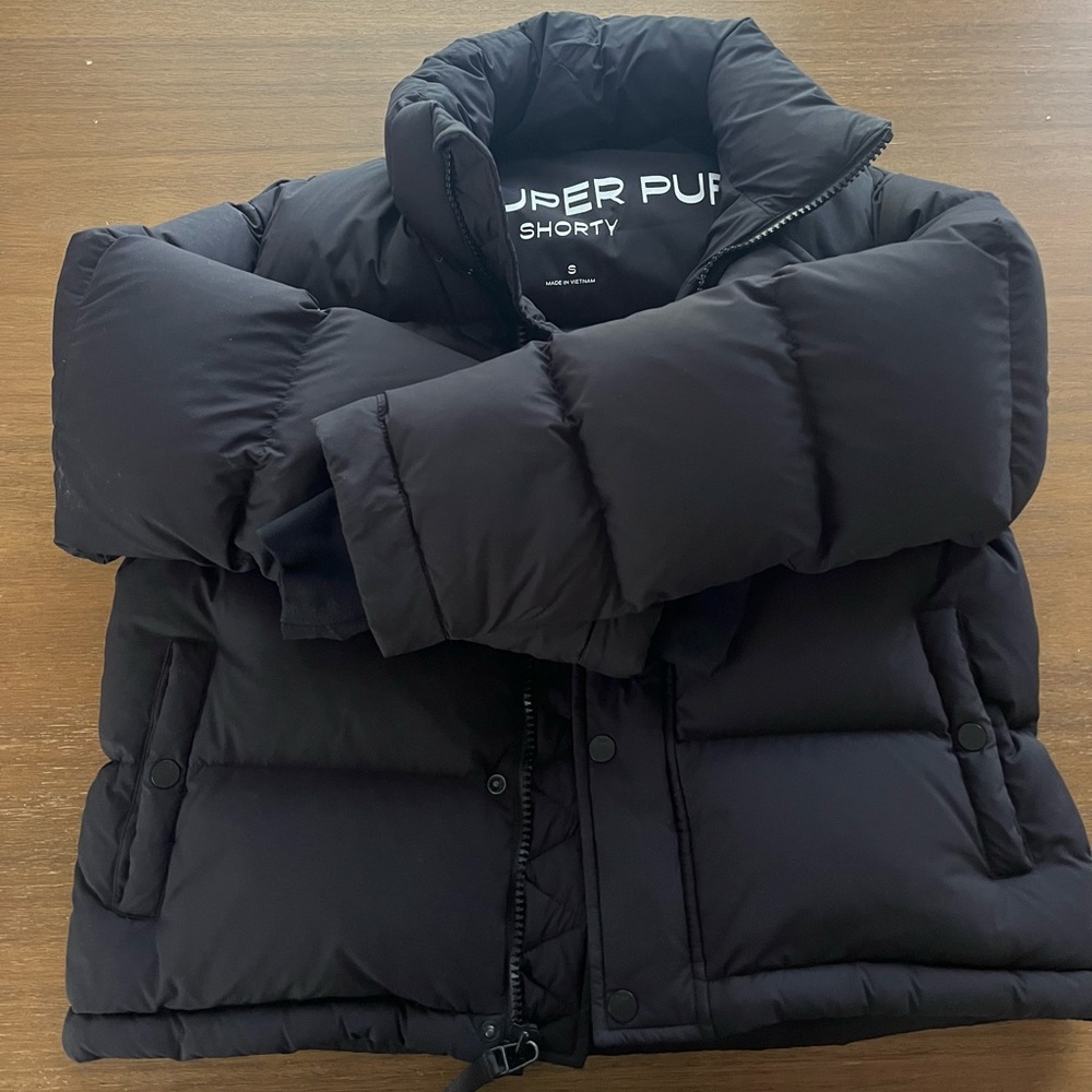 TNA Super Puff Shorty Jacket - Dark Gray